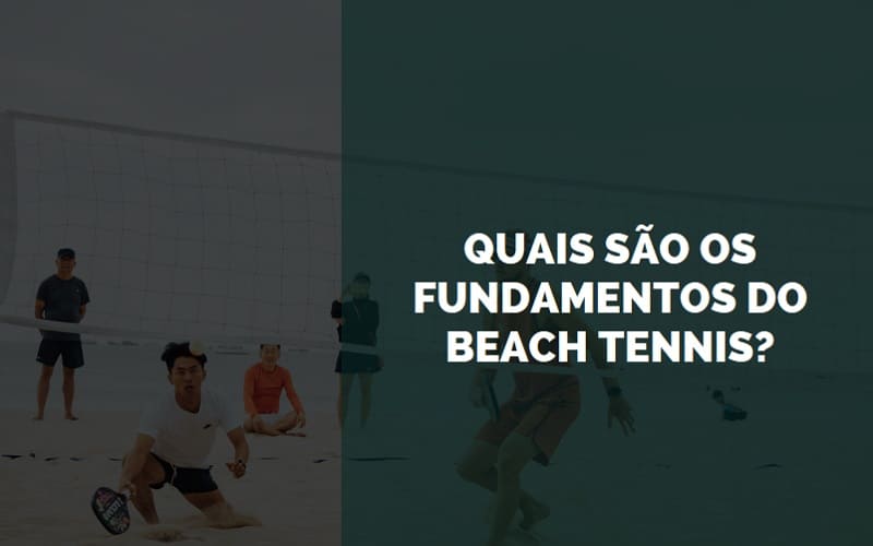 fundamentos do beach tennis