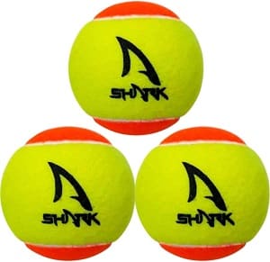 Shark Bola de Beach Tennis, 3 unidades, Amarelo